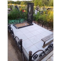 Благоустройство могилы на кладбище Федяково
