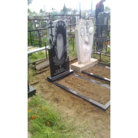 Установка нового памятника на кладбище в Нижегородской области