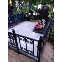 Благоустройство могилы на кладбище Бугровское